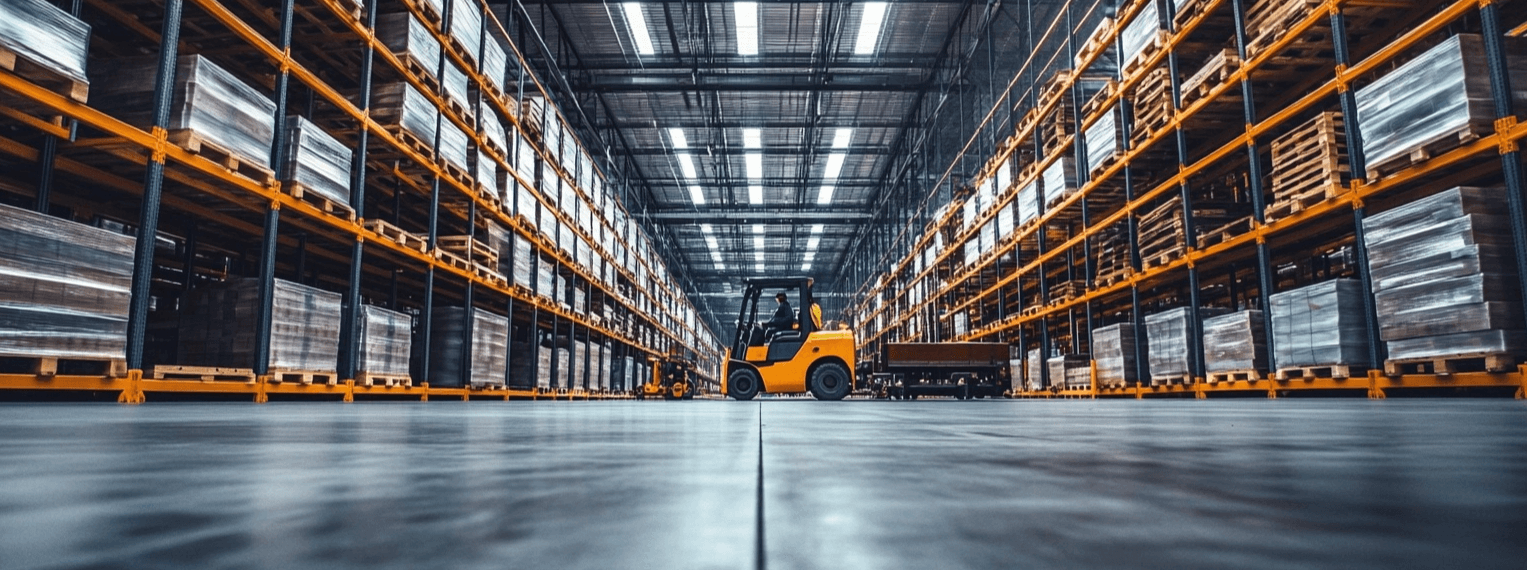 large distribution center that is run by a big box retailer under a STNL agreement