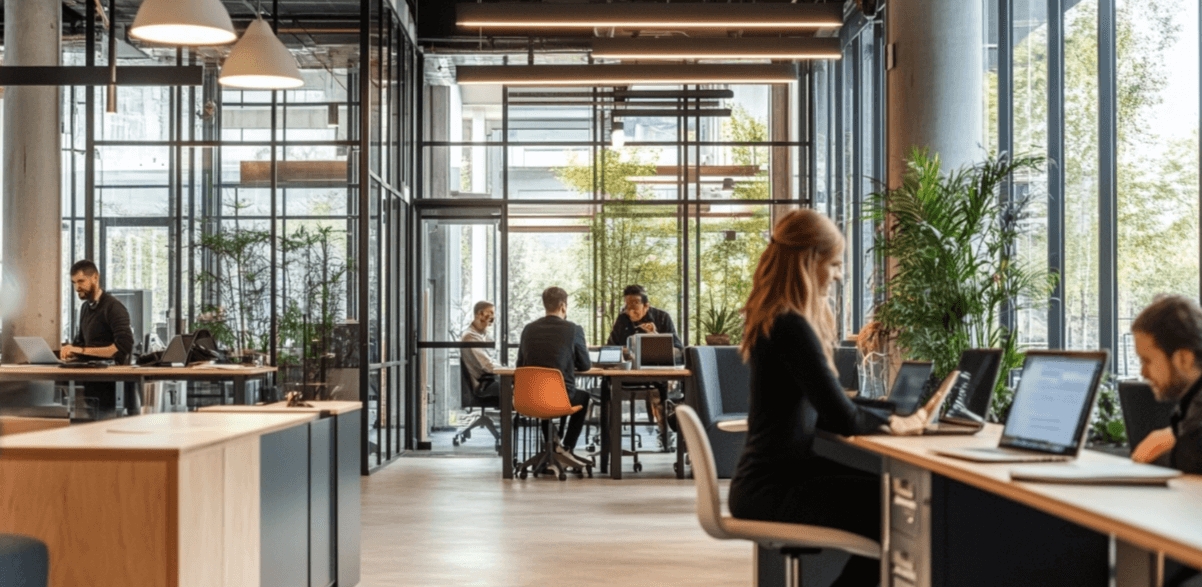 a subleased office space under a master lease